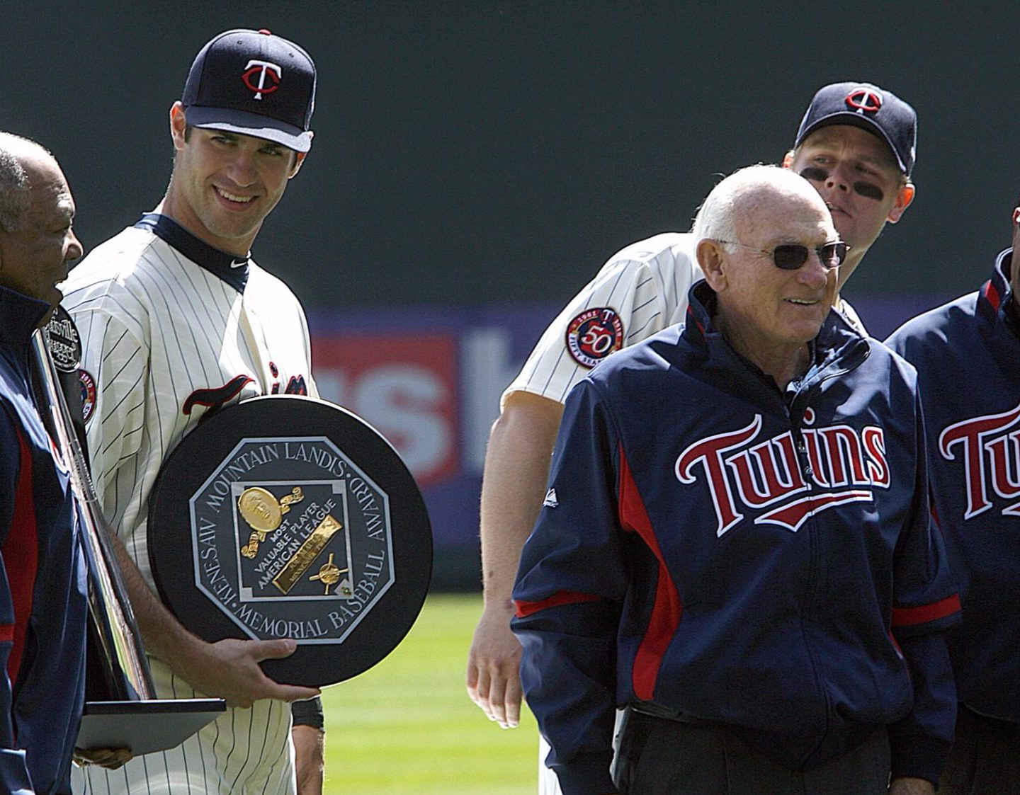 April 17, 2010: Mauer Receives MVP Award